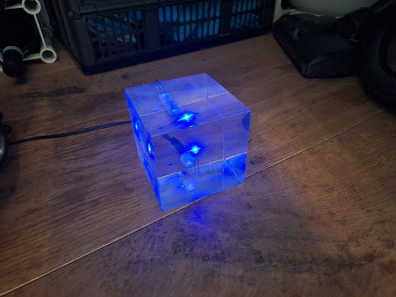 Image 1 of Art Deco Design Led lampen Chris Levine Habitat Plugg Led Cube