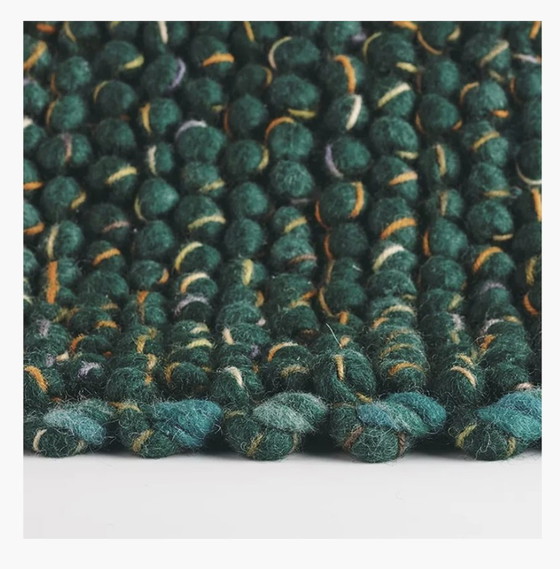 Image 1 of Vloerkleed Brink & Campman Cobble 29207 170X230 Cm Groen Wol 