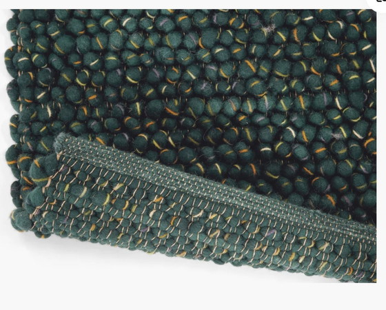 Image 1 of Vloerkleed Brink & Campman Cobble 29207 170X230 Cm Groen Wol 