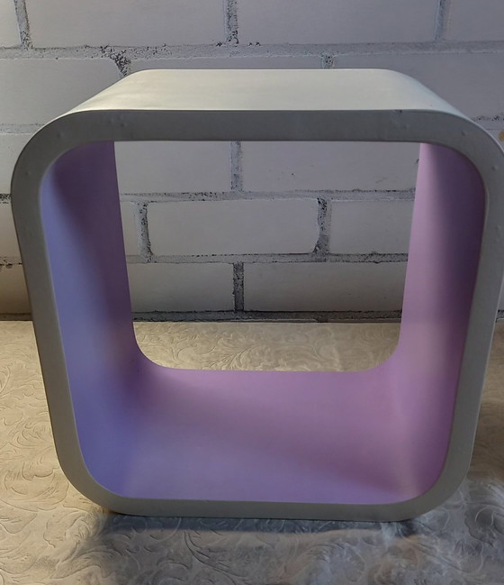 Image 1 of Vintage Planken - Modulaire Eenheden - Gelakt Hout - 1970-1980