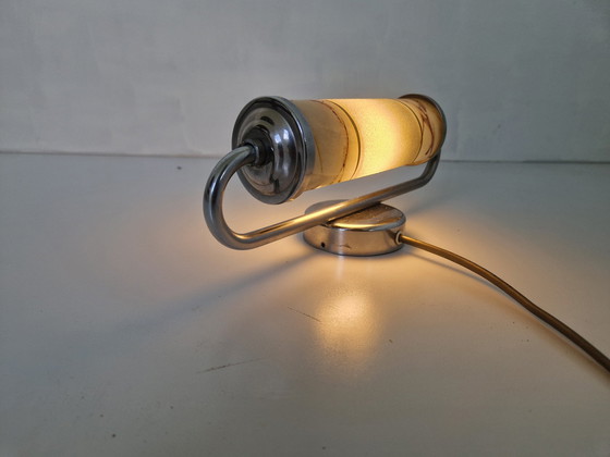 Image 1 of Buisvormige wandlamp in Bauhaus-stijl, 1950S
