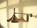 Vintage jaren 60 wandlamp