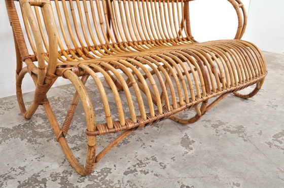 Image 1 of Vintage rotan loungebank