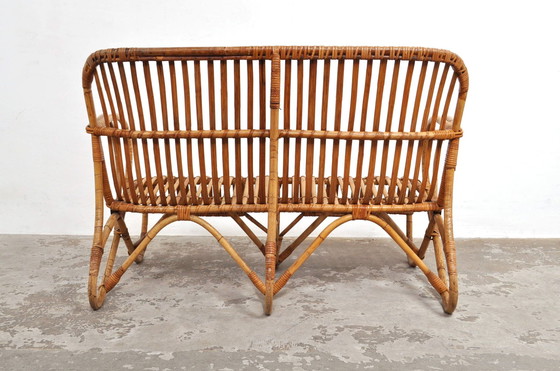 Image 1 of Vintage rotan loungebank