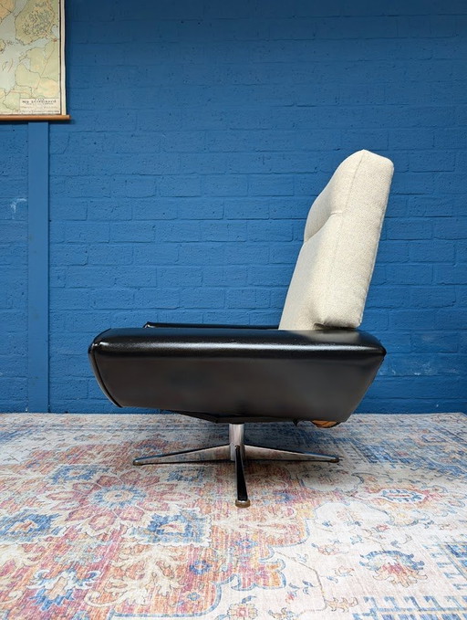 Vintage Space-Age Deens Design Fauteuil, Johannes Andersen, Jaren '60