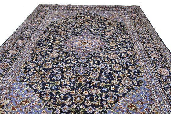 Image 1 of Origineel handgeknoopt Perzisch tapijt Kashan Fine 396 X 300 Cm Topconditie