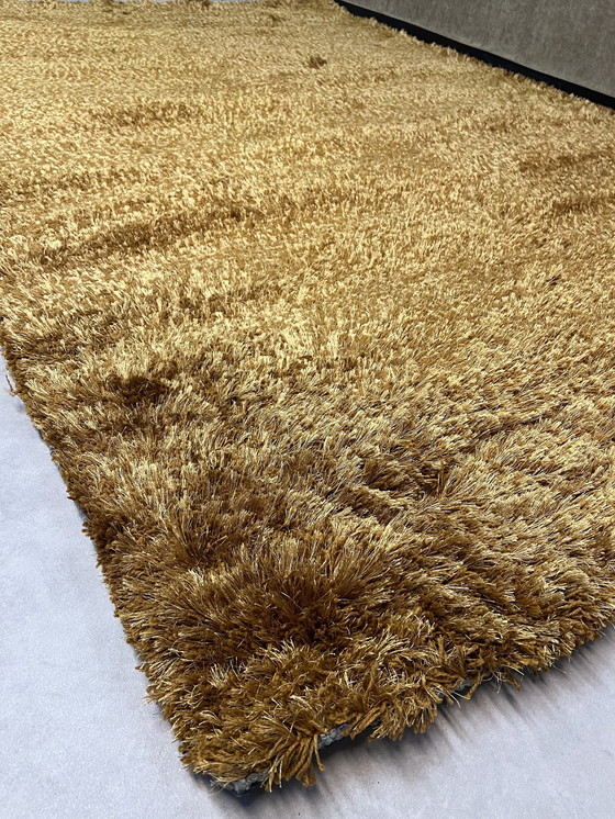 Image 1 of Nieuwe Vloerkleed In Verpakking Brinker Shaggy Gold