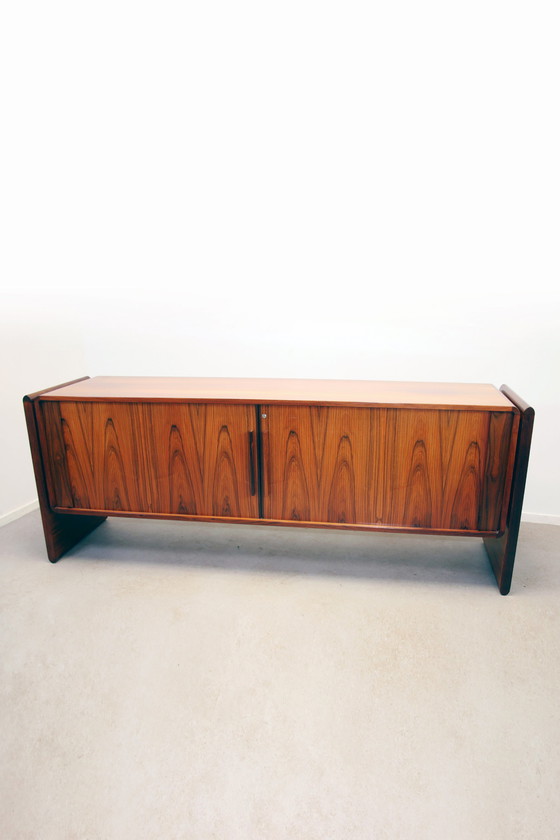 Image 1 of Sideboard met Roldeuren van Dyrlund - Vintage 1960s