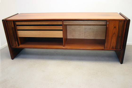 Image 1 of Sideboard met Roldeuren van Dyrlund - Vintage 1960s