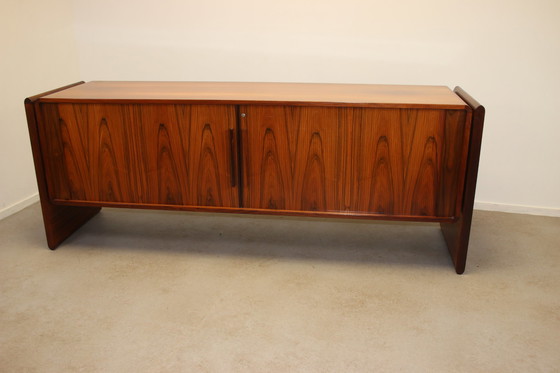 Image 1 of Sideboard met Roldeuren van Dyrlund - Vintage 1960s