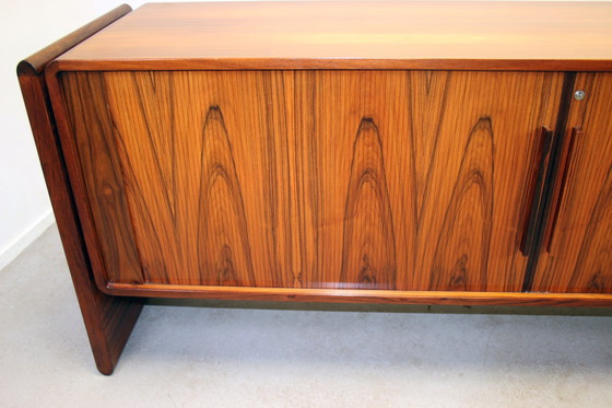 Image 1 of Sideboard met Roldeuren van Dyrlund - Vintage 1960s