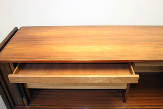 Image 1 of Sideboard met Roldeuren van Dyrlund - Vintage 1960s