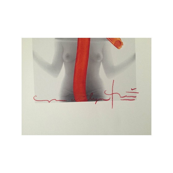 Image 1 of Vintage foto "Marilyn Crucifix" door Bert Stern