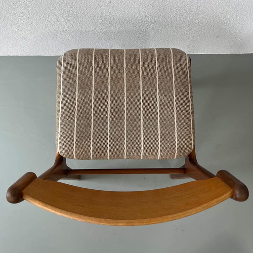 6x Vintage Deens design stoelen