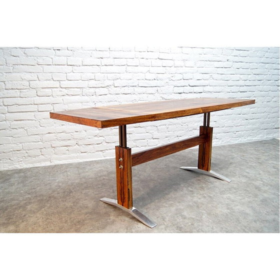 Image 1 of Vintage verstelbare palissander tafel van K & G, Duitsland 1960