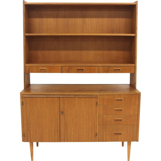 Image 1 of Vintage teakhouten secretaire, Zweden 1960