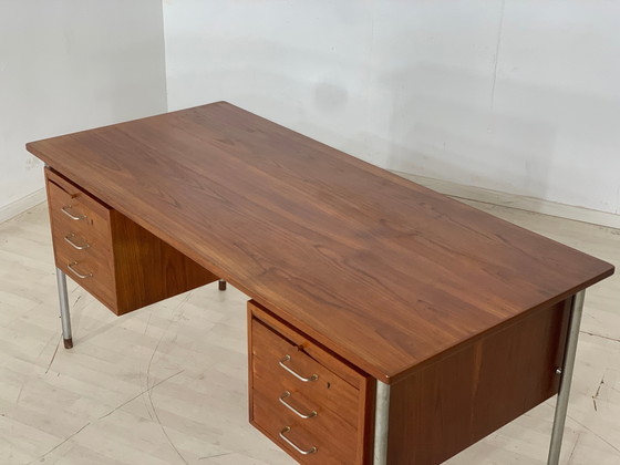 Image 1 of Deens teak bureau bureau vintage