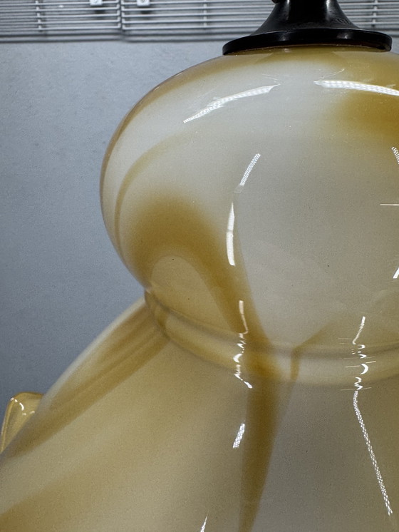 Image 1 of Vintage Gevlamde Hanglamp Herda