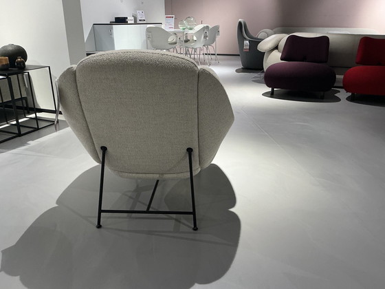 Image 1 of Leolux Anton Fauteuil + Voetenbank Toonzaalmodel