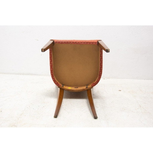 Set van 4 vintage Art Deco eetkamerstoelen H-214 van Jindrich Halabala voor Úp Závody, 1950