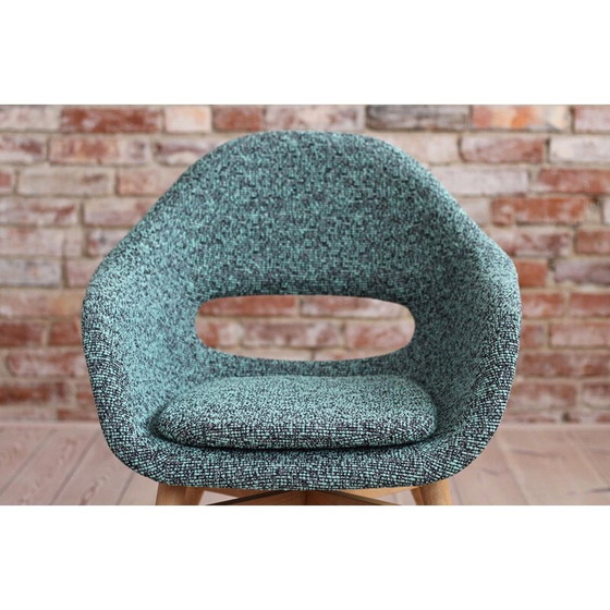 Image 1 of Paar vintage houten fauteuils van Miroslav Navrátil, Tsjecho-Slowakije 1950