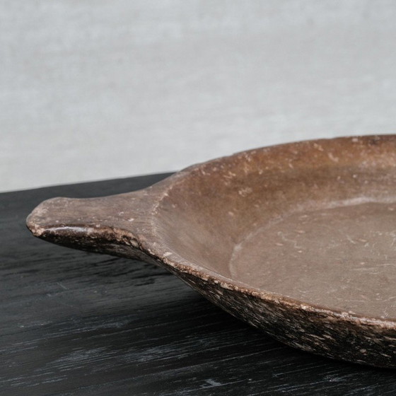 Image 1 of Vintage primitief stenen dienblad, Nepal 1930