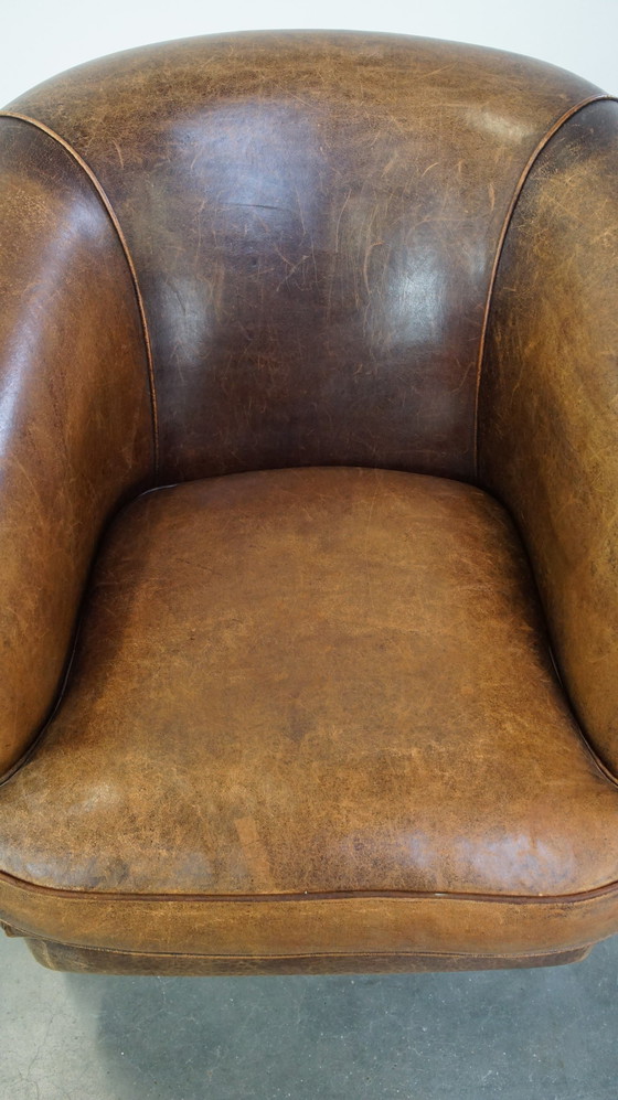 Image 1 of Schapenleren Fauteuil