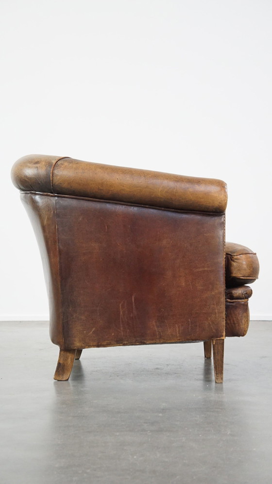 Image 1 of Schapenleren Fauteuil