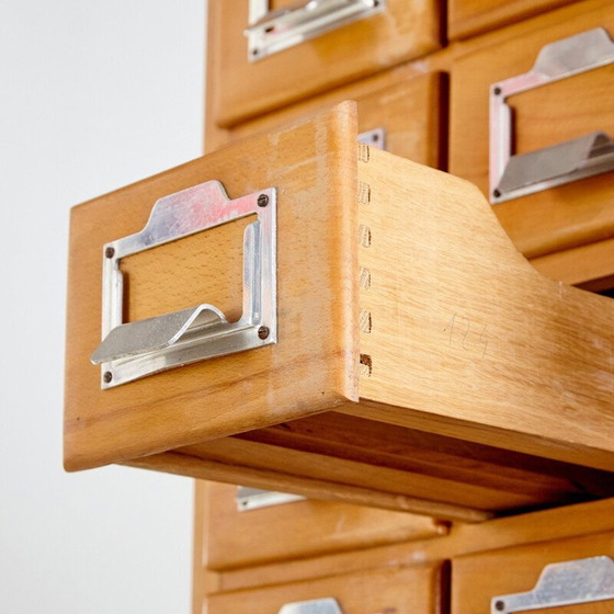 Image 1 of Eiken boekenkast, 1960