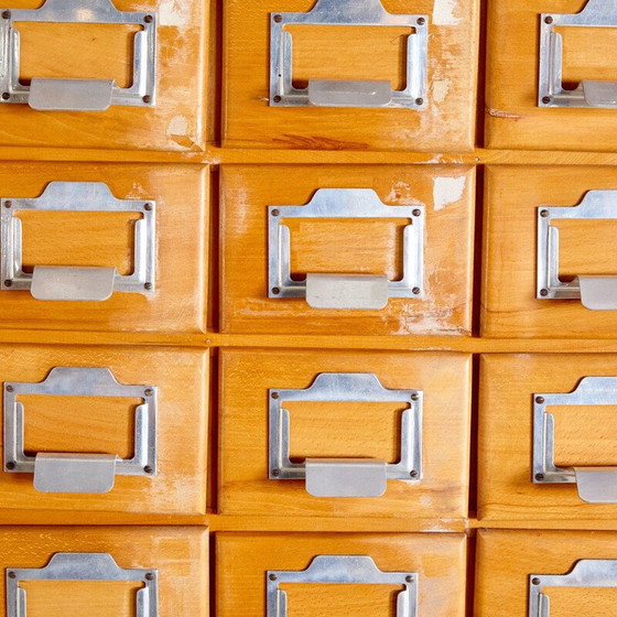 Image 1 of Eiken boekenkast, 1960