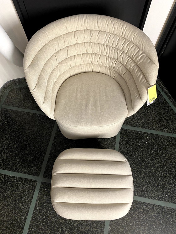 Image 1 of Fest Phoebe lounge chair met pouf