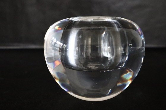 Image 1 of Glasfabriek Leerdam - Anna Carlgren - Kaarsenhouder