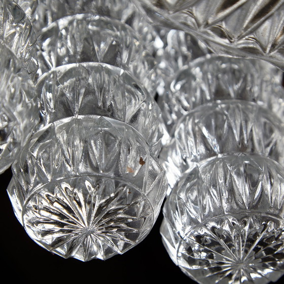 Image 1 of Glas en Chroom Kroonluchter