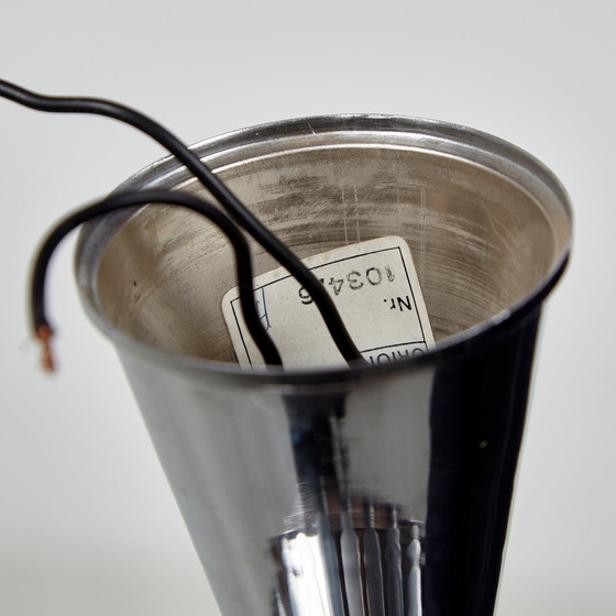 Image 1 of Glas en Chroom Kroonluchter