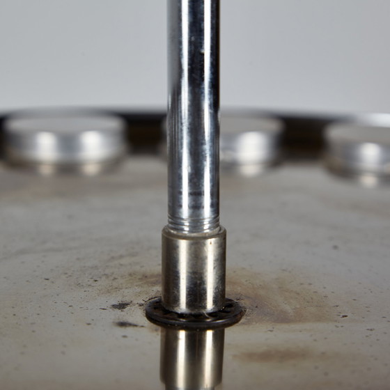 Image 1 of Glas en Chroom Kroonluchter