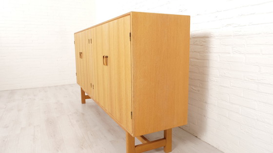 Image 1 of Vintage Highboard | Eiken | Servieskast | 214 Cm