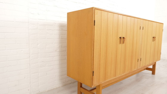 Image 1 of Vintage Highboard | Eiken | Servieskast | 214 Cm