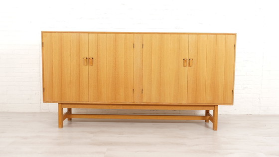 Image 1 of Vintage Highboard | Eiken | Servieskast | 214 Cm