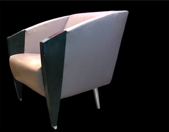 Image 1 of Postmoderne fauteuil, Memphis stijl