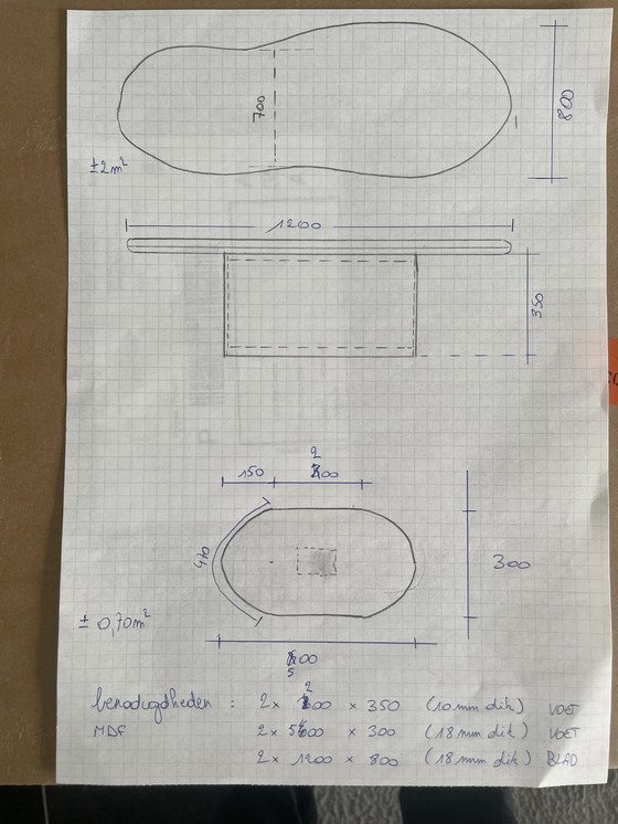 Image 1 of Mortex salontafel Olijf groen