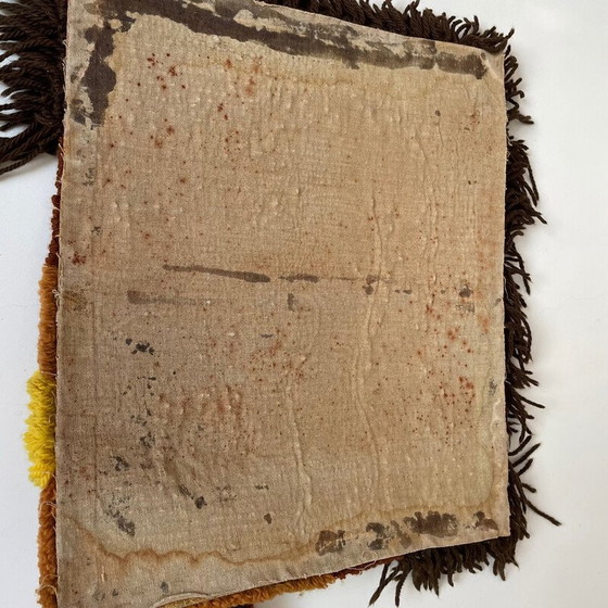 Image 1 of Vintage katoenen wollen wandkleed van Ewald Kröner voor Schloss Hackhausen, Duitsland 1970