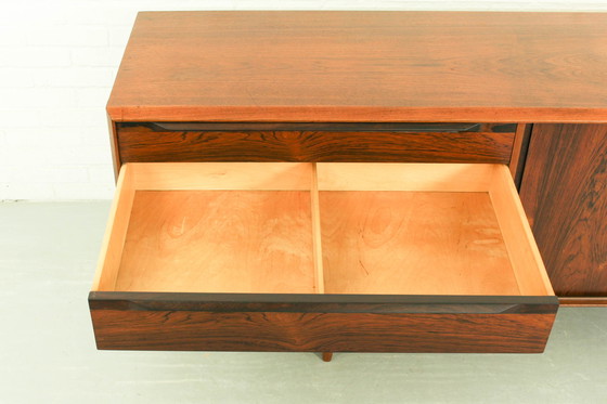 Image 1 of Deens palissander & teak dressoir van Ib Kofod Larsen voor Fredericia Møbelfabrik 1950's