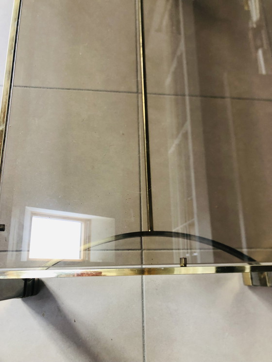 Image 1 of Hollywood Regency Vintage Verchroomde Salontafel