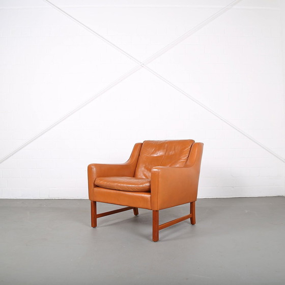 Image 1 of Deense design fauteuil van Fredrik Kayser voor Vatne Møbler