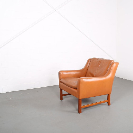 Image 1 of Deense design fauteuil van Fredrik Kayser voor Vatne Møbler