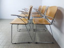 6x Vintage eetkamerstoel