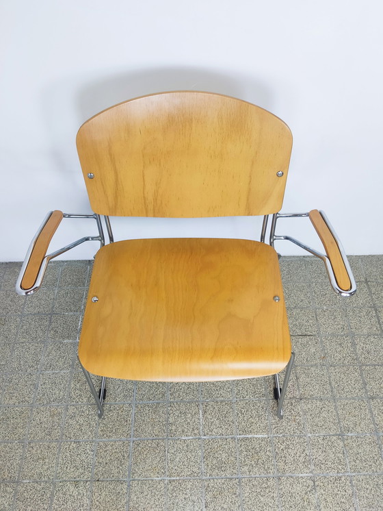 Image 1 of 6x Vintage eetkamerstoel