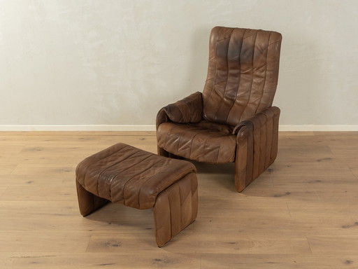 Ds-50 Patchwork Fauteuil Met Krukje Van De Sede