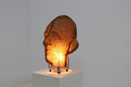 Image 1 of Vintage Tafellamp Licht Sculptuur