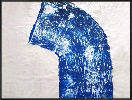 Image 1 of Jürgen Angeler - Blauw Zilver Stijl